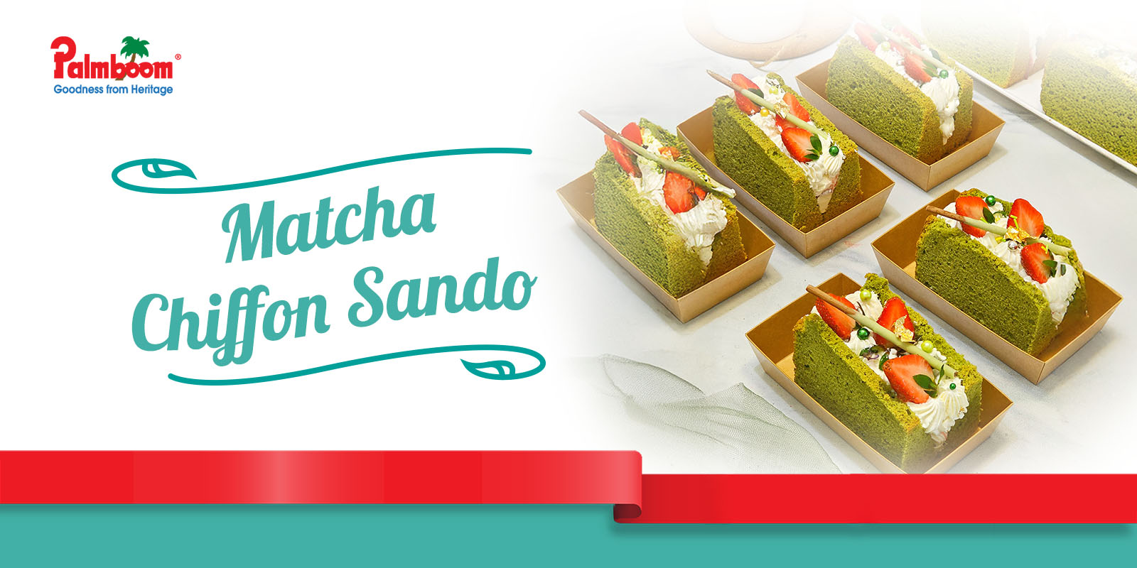 Resep Matcha Chiffon Sando